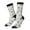 3 Black, variant on Carrot Rabbit Print Adult Socks for Men & Women,Calf Socks, Ankle Socks,Boots Socks,Breathable Casual Sock,Unisex Crew Socks