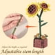 thumbnail image 5 of Bloques de construcción Flores Rompecabezas de flores Modelos tridimensionales Artesanías de madera, 5 of 5