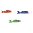 thumbnail image 1 of 3x Japan Japanese Traditional Sailfish for Yard Red Blue Green 70cm, 1 of 8