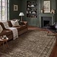 thumbnail image 3 of BERTHMEER 12'x15' Large Area Rugs for Living Room Dining Room Farmhouse Bedroom Office Oriental Vintage Traditional Rugs Washable Non Slip Indoor Rugs Carpets, Brown, 3 of 8