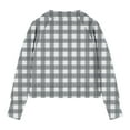 thumbnail image 5 of Bnwani Long Sleeve Toddler Shirts Plain Hoodless Fleece Lattice Tops 7-8 Years, 5 of 5