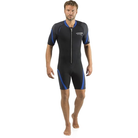 Cressi 2.5mm Man Playa Flex Front-Zip Short Wetsuit