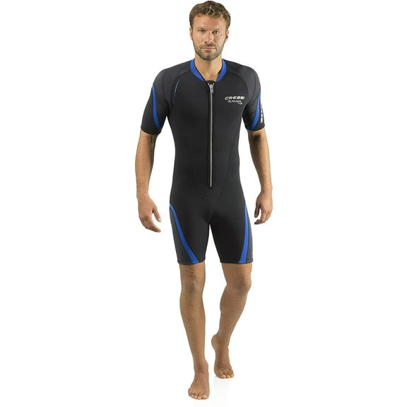 Cressi 2.5mm Man Playa Flex Front-Zip Short Wetsuit