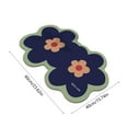 thumbnail image 4 of 40x60cm Bathroom Rugs Carpet Rubber Material Bathroom Non Slip Mat Absorbent Floor Mat Entrance Mat Non Slip Foot Mat Bedroom Carpet, 4 of 7