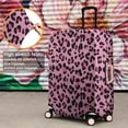thumbnail image 4 of Pink and Black Of Leopard Print Luggage Cover Fashion Suitcase Cover Baggage Covers Fit 25-28 Inch Luggage (Go Travel), 4 of 5