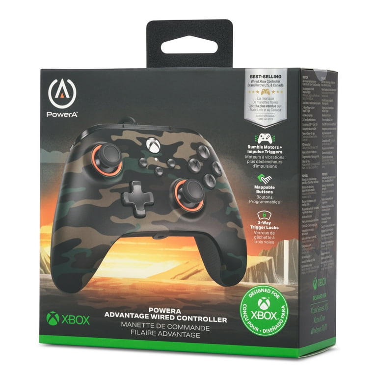 PowerA Advantage Wired Controller for Xbox Series X|S Woodland