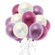 thumbnail image 5 of 15pcs Set de confeti de látex Decoración de telón de fondo de de cumpleaños re perfecl globos de confeti, 5 of 8