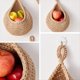 thumbnail image 4 of Cestas de Frutas para Colgar en la Pared para Cocina, Paquete de 3 Cestas Tejidas para Colgar Verduras B, 4 of 5