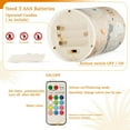 thumbnail image 5 of Yayeee Flameless Candles with Remote Flickering Battery Operated Multi Color Changing, Halloween Ghosts, 5 of 7