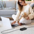 thumbnail image 3 of Solución de alimentación optimizada para dispositivos modernos Adaptador de carga universal USB-C de 65 W en color negro, 3 of 5