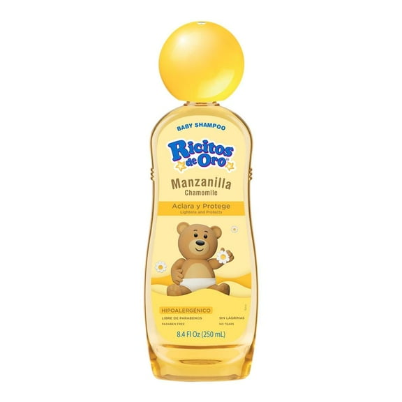 Shampoo Ricitos de Oro manzanilla aclara y protege 250 ml