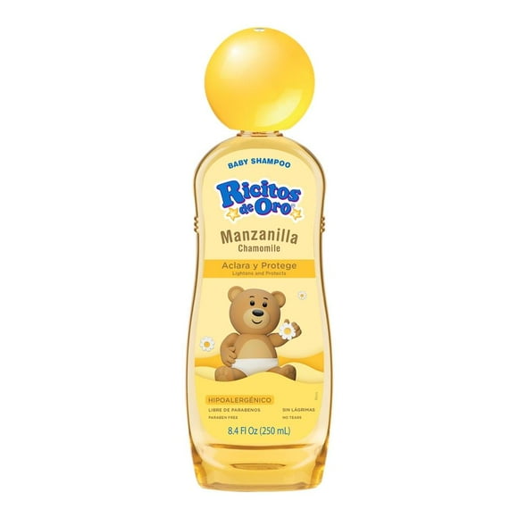 Shampoo Ricitos de Oro manzanilla aclara y protege 250 ml