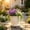 White, variant on Kumdkdwn 5.3" Scalloped Polymeric Planter - Minimalist White Cultivation Vessel with Integrated Drainage Base, Lightweight Containment for Succulent Specimens