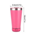 thumbnail image 2 of Ahorros Instantáneos, Vaso de cerveza con sonido Bluetooth, de acero inoxidable 304, con aislamiento portátil de doble capa y al vacío, con abridor de botellas Akmoler, 2 of 9