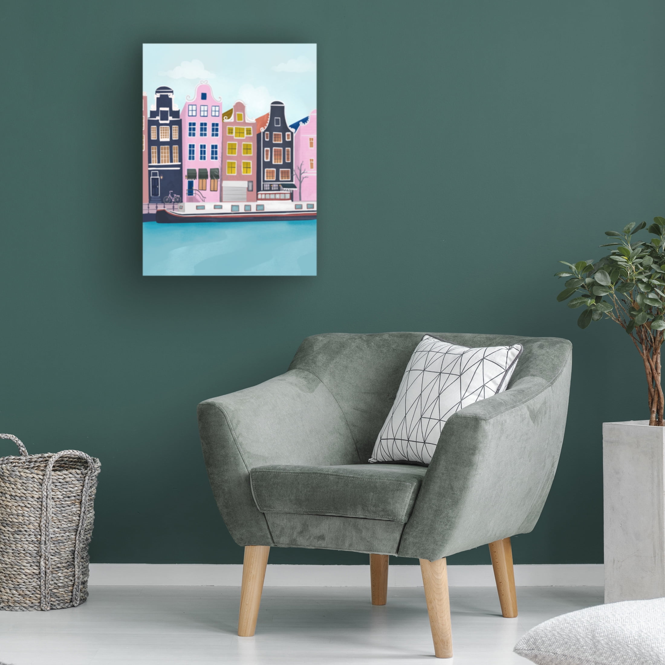 Trademark Fine Art Petra Lizde Amsterdam Canvas Wall Art