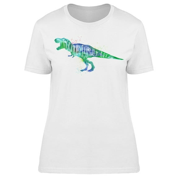Tyranosaurus Rex Drawing Tee Women's -Image by Shutterstock