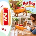 thumbnail image 6 of Dog Hot Dog Costume, Dog Halloween Costumes Funny Pet Hot Dog Costume for Small Medium Dogs Cats Pets, 6 of 6