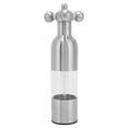 thumbnail image 4 of Mini Moulin à Sel Manuel en Acier Inoxydable Machine à Épices pour Cuisine avec Rangement Visible, Épaisseur Réglable, Adapté aux Épices, 4 of 8