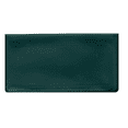 thumbnail image 2 of Vinyl Checkbook Cover for Top Tear Personal Checks (Juniper Green), 2 of 3
