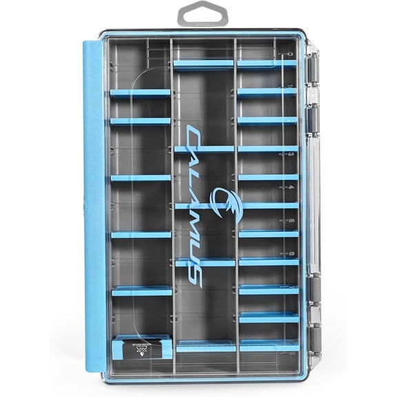 Calamus Waterproof Terminal Tackle Storage Box, 3600 Tackle Trays, Fishing Tackle Box Lure Box