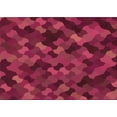 thumbnail image 1 of Ahgly Company Machine Washable Indoor Rectangle Transitional Crimson Red Area Rugs, 2' x 5', 1 of 7