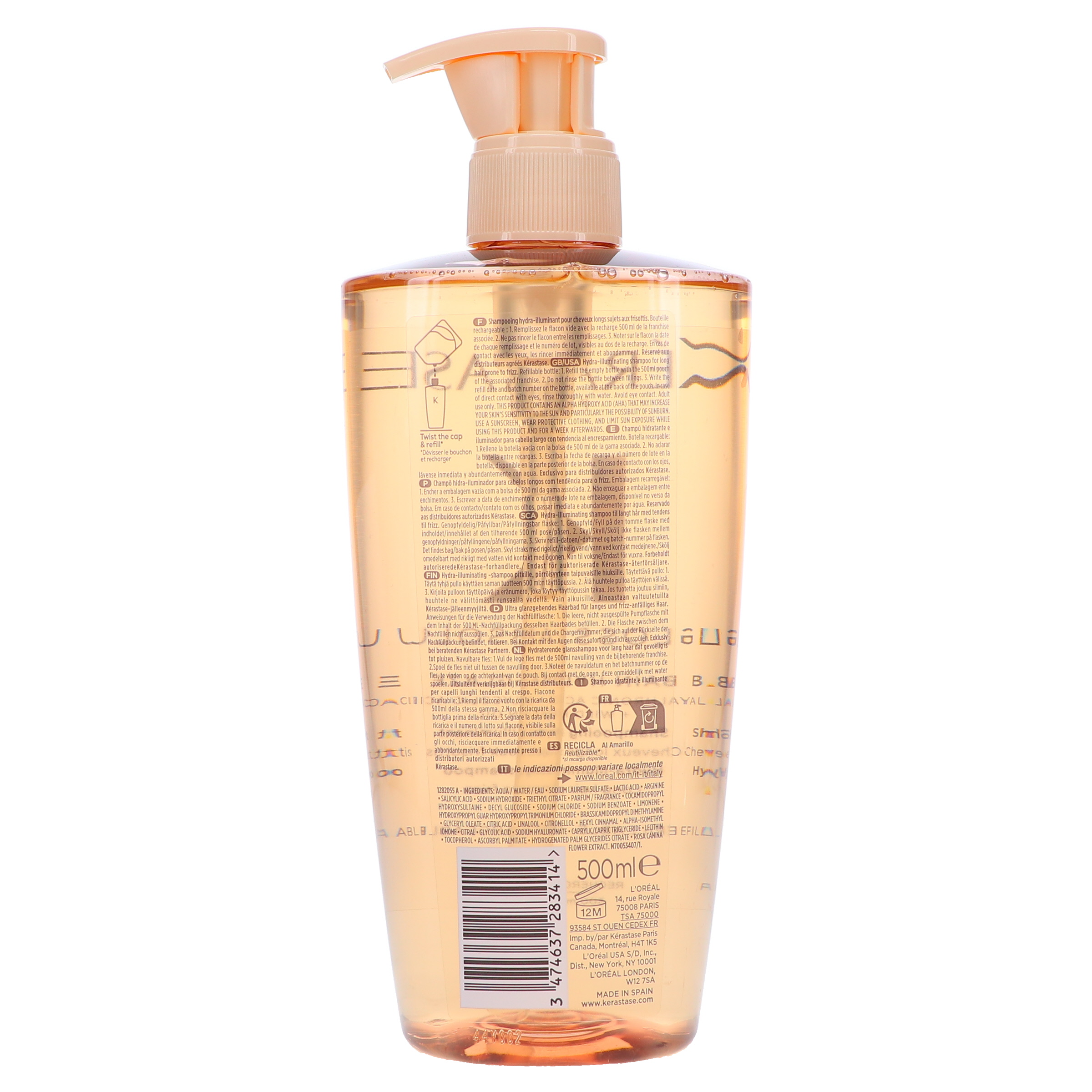 Kerastase Gloss Absolu Bain Hydra-Glaze Hydra-Illuminating Shampoo 16.9 oz