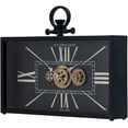 thumbnail image 2 of A&B Home Table Clock-Decorative Large Gear Clock with Roman Numerals,17" x 3" x 13", 2 of 5