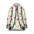thumbnail image 3 of Pioneer Flower Floral Print Pattern Backpack for School, Cute School Bag with Adjustable Shoulder Straps and Padded Back, 15.3"x11"x7.1", 3 of 5