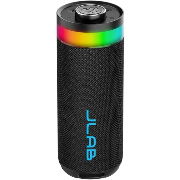 Restored JLab Go Party Bluetooth Portable Speaker 10W Up to 16 Hours Battery EQ3 sound Black SBGORBLK82