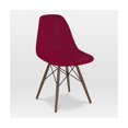 thumbnail image 4 of Trige Claret Mid Century Side Chair Walnut Base (Set of 5), 4 of 6