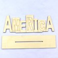 thumbnail image 4 of DIY LECTURAS EN INGLÉS USA Ornamentos de artesanía sólida Increíble Diseño de tema único en julio 4ª base y tarjeta Inserción Colgante 2 Conjuntos Advancent HA012158-01, 4 of 7