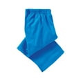 thumbnail image 4 of CATALOG CLASSICS Womens Capri Pants with pockets Elastic Waist Pants - Lapis Blue, 1X, 4 of 6