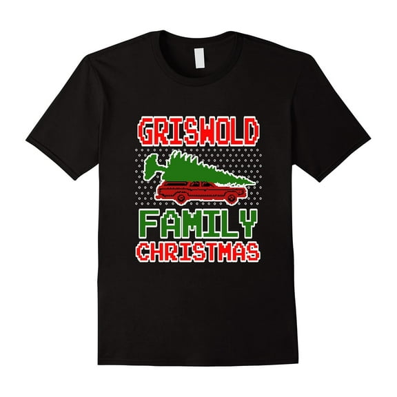 Griswold Family Funny Ugly Christmas Holiday Vacation Retro T Shirt for Men and Women, up to 5XL