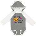 thumbnail image 3 of Inktastic Valentine's Day You Stole a Pizza of My Heart Boys or Girls Long Sleeve Baby Bodysuit, 3 of 5