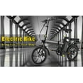 thumbnail image 2 of Electric Bike Adult 500W, 16" Commuting Electric Mountain Bicycle 15.5MPH Max Range 28 Miles, 42 V 10.4AH Removable Battery, Multi-Shock Absorption, Foldable Electric Bicycles, City Commuter for Adult, 2 of 6