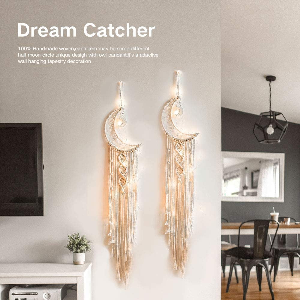 2 pièces macramé tissé tenture murale bohème chic bohème maison géométrique art décor