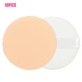 thumbnail image 1 of Herramienta cosmética, 10 piezas de soplo de polvo facial suave y transpirable, rendimiento probado, 1 of 8