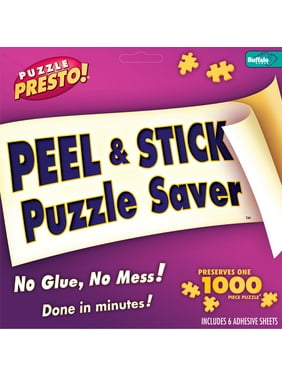 Puzzle Presto! Peel & Stick Puzzle Saver: The Original and Still the Best Way to Preserve Your Finished Puzzle!