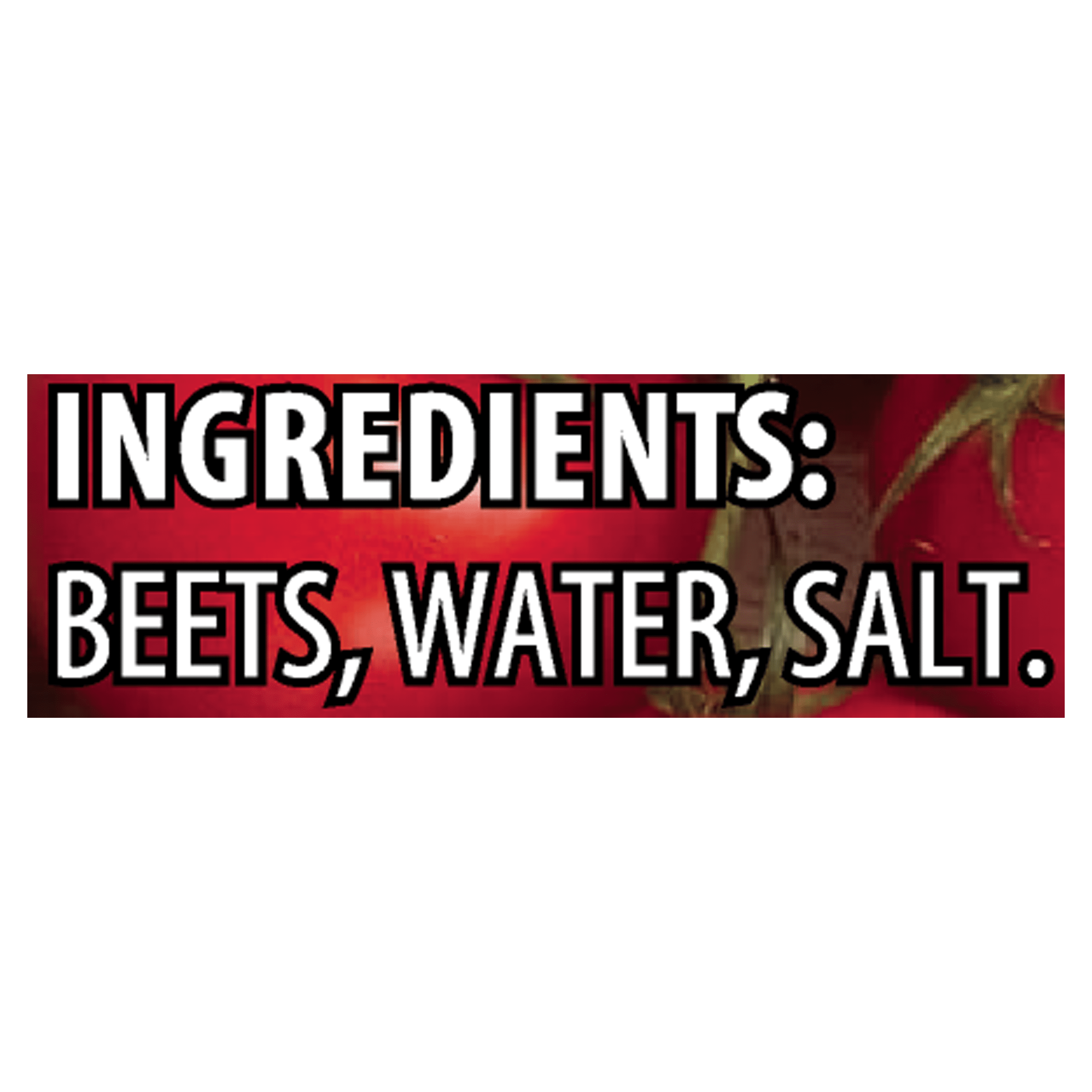 Great Value Sliced Beets