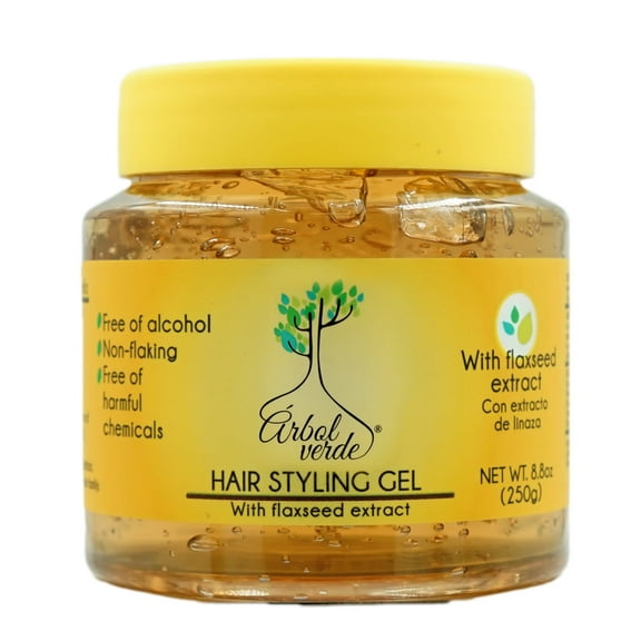 Arbol Verde Flaxseed Hair Styling Gel, 8.8 oz