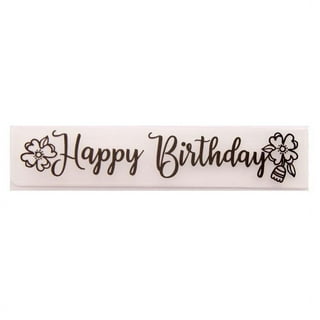 Birthday, Congrats & Thanks With Borders Sizzix Embossing Folders