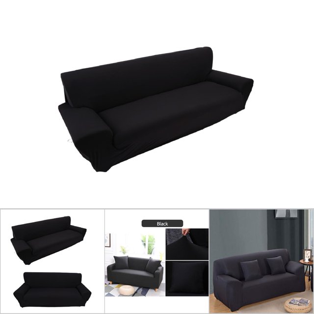 Housse de Canapé Extensible, Élasthanne Élastique 1/2/3/4 Places Canapé Housse de Protection de Meubles, Housse de Canapé Lavable avec Slip-Résistance à la Pliure pour les Enfants Animaux de Compagnie