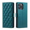 thumbnail image 2 of for iPhone 12 Pro/12 Wallet Case, Premium PU Leather Magnetic Flip Folio Case with Wrist Strap Credit Card Holder for Women Men Crossbody Strap Phone Case Cover for iPhone 12 Pro/12, Green, 2 of 8