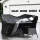 thumbnail image 2 of Funda para muebles de jardín, funda para mesa de jardín, lona impermeable de poliéster 210D anti-UV, funda protectora para muebles de jardín, mesas, sillas, sofás (200 160 70 cm), 2 of 5