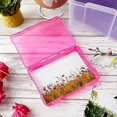 thumbnail image 3 of 5x7 Inch Photos Cases And Clear Craft With Buckle Design 6 Inner Cases Plastic Storage Container Bo, 3 of 4