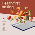 thumbnail image 6 of 8-Piece Stackable Bakeware Set - Aluminized Steel with Ceramic Non-Stick Coating, Healthy Baking, Ergonomic Handles, Cooling Rack, Non-Toxic, Oven-Safe, Durable Quality, 6 of 7