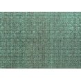 thumbnail image 1 of Ahgly Company Machine Washable Indoor Rectangle Abstract Turquoise Blue Modern Area Rugs, 2' x 5', 1 of 4
