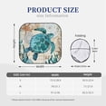 thumbnail image 3 of Balery Watercolor Sea Turtle Parasol para parabrisas de coche de 2 piezas | Parasol plegable para parabrisas delantero de coche para la mayoría de sedanes-Large, 3 of 6