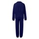 thumbnail image 5 of Conjunto de joggers de dos piezas con media cremallera para mujer: chándal de poliéster, cintura ajustable, conjunto para viajar/estar por casa, 5 of 5