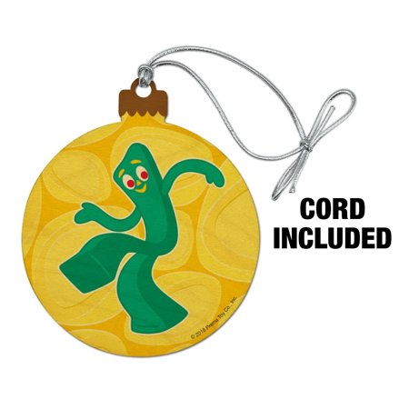 Get Your Gumby On Wood Christmas Tree Holiday Ornament - Walmart.com